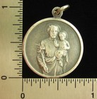 Vintage Saint Joseph Medal Religious Holy Catholic Jesus