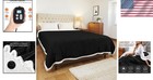 Yustal Electric Heated Blanket Full Size 72x84 Inch - Super Soft Flannel  10 Hea