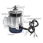 48v 1000w Brushless Mid Drive Motor Kit 450rpm For Go Kart Atv Trike Tricycle