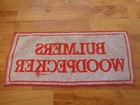 Rare Vintage Bulmers Woodpecker Cider Pub Bar Beer Towel Breweriana Man Cave