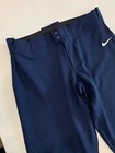 Nike Team 3 4 Softball Game Vapor Prime Pant Women s Large Navy Blue Cd8185-419