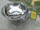 Emergency Eyewash Station Stainless Steel Eye Wash Bowl Washer Safety Equipment
