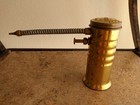 Vintage Eagle No  66 Brass Finger Pump Oiler Oil Can Flexible Spout Made In Usa