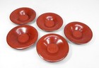 Lacquerware Tea Tray Set Of 5   japanes Tea Sarah