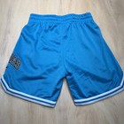 New Adidas Originals Boys Mesh Basketball Shorts Sky Rush Blue Trefoil Sm 9 10y