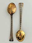 Vintage 6 Piece Demitasse Spoon Set 916 Sterling Silver Tallinn s Jewelry Ussr