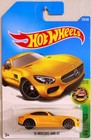 Hot Wheels 2017 Hw Exotics  15 Mercedes-amg Gt Yellow 2015 First Edition Dtw84