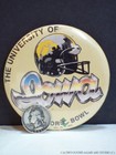 Gator Bowl Pin 1983 Pinback University Of Iowa Vintage Hawkeyes Button Football