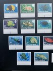 British Virgin Islands 1975 Fish Definitives Complete Set 17 Values Mnh Selvedge