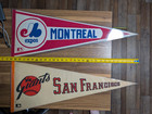 Vintage Baseball Pennant Lot- Full Size