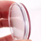 20pcs 45mm Round Cases Coin Storage Capsules Holder With Adjustable Pads Storage