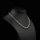 Black Onyx Gemstone 925 Sterling Silver Handmade Gift Necklace 18 