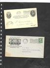 United States -covers-older-nice Cancels-2 Advert Cards-lot Of 20- 801