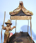Xochimilko Mexico Canal Boat Gondola Replica Vintage Metal Souvenir Boat Ashtray