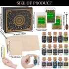 60pcs Witchcraft Supplies Kit Box