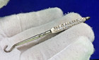 Antique Johnson Tea Co  England Advertising Glove cuff Buttonhook 3 4in No Rust