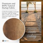 40  Wide Natural Burlap Jute Fabric Roll 15 Feet Sustainable Fabric By The Roll