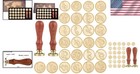 Elegant 26 Letter Wax Seal Stamp Set - Personalize Invitations With Style