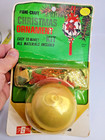 Fibre-craft Poinsettia Satin Ball Sequin Bead Vintage Christmas Ornament Kit