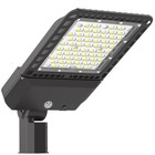 Led Parking Lot Light Adjustable Shoebox Street Pole Commercial Area Lights 200w