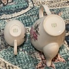 Tea Pot   Creamer By Vajilla Matusita  p c s a Industria Peruana  Rare From Peru