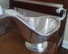 Silver Plated Gravy Boat Sauce Devon Plated  Very Useful Condition