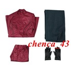 The Avengers Magneto Max Eisenhardt Cosplay Costume Cloak Top Pants Gloves Shoes