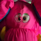 Vintage 1994 Fisher-price Big Things Pink Elephant Nylon Plush Stuffed Animal