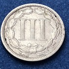 1881 Three Cent Nickel Piece 3c Ungraded Choice Us Type Coin  236