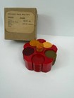 Catalin Bakelite Poker Chip Set Marbled Butterscotch Rack W  Chips   Box Vintage