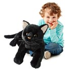 Cat Plush Doll Black Cat Stuffed Animal Doll Cute Cat Doll Birthday Gift