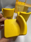 Vtg Little Tikes Kitchen Island Dollhouse Size Furniture Playset Toy   3 Chairs