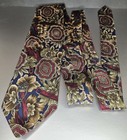 John Comfort Men s Woven Silk Paisley Floral Tie Blue Made In England