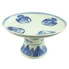 An Attractive Antique Chinese Porcelain 4-character Qing Tazza   Comport C 19thc