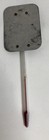 Vtg Roast Meat   Poultry Thermometer Tca Co Springfield Ohio Usa Glass Aluminum
