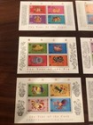 Hong Kong Scott   Set Of 10 S  Sheets Lunar New Years 1988-1998 Mnh