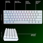 Razer Huntsman Mini 60  Wired Gaming Keyboard Clicky Optical Purple Switches     