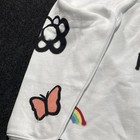 Happy Nation Girls Fleece Crop Crewneck Sweatshirt 14 16 Xl