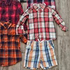 Old Navy Carters Gymboree Toddler Boys Clothing 13pc Bundle Size 3t Plaid Denim