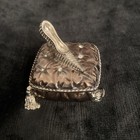 Vintage Mini Throne Heel Ring Box Jewelry Holder Trinket Victorian Baroque Chic