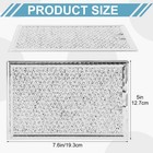 2 Pack Microwave Filter Replacement microwave Grease Filter For Lg Microwave    
