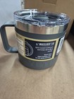 Yeti Rambler 14oz Stainless Steel Mug W magslider Lid Charcoal Gray    brand New