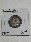 1900 Newfoundland 20 Cents Silver Coin Low Mintage