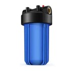 Prmfiltration 1  Npt Blue Polypropylene Single Cartridge Filter Housing