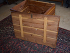 Vintage Cedar Hope Chest Blanket Chest Rustic Mid Century Storage Trunk