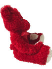 First   Main Sitting Glitter Red Bear  9   Plush Stuffed Animal