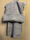 Nwt Victoria   s Secret Pink Knit Hat And Scarf