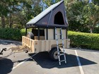 M1101   M1102 Overland Off-road Hunting   Camping   Expidition Trailer With Tent