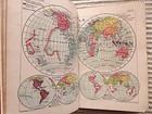 1927 Philips Handy Volume Atlas Of The World Vintage Uk Map Rare