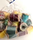 Lot Of 20 Vtg Small Wood Jp Coats   Clark Thread Spools  Sewing Asst Colors